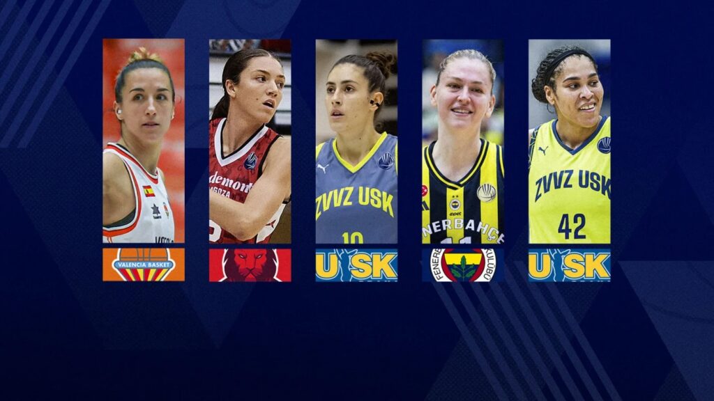Tres españolas, candidatas a MVP de noviembre en la Euroliga